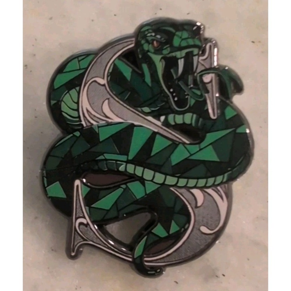 Slytherin - Harry Potter Hogwarts House Initial Blind Box Pin 2025